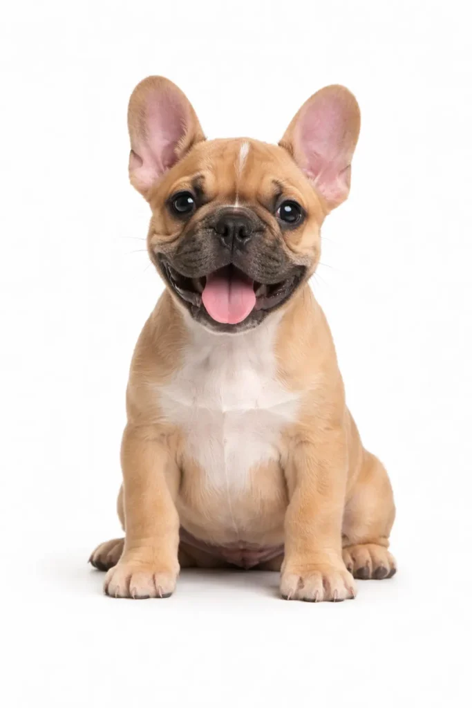 Free French Bulldog Weight Calculator – Growth Chart by Age & Gender 2 French Bulldog puppy sitting – French Bulldog weight calculator