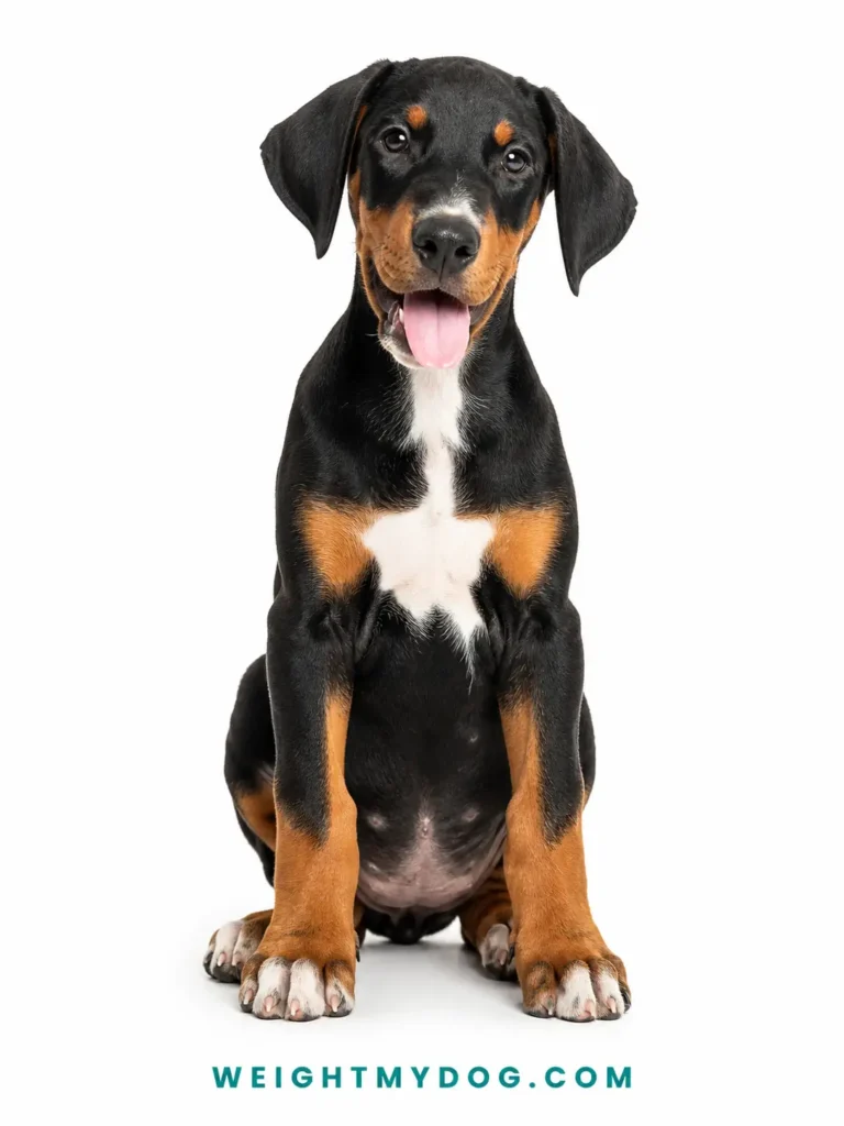Doberman Pinscher weight calculator