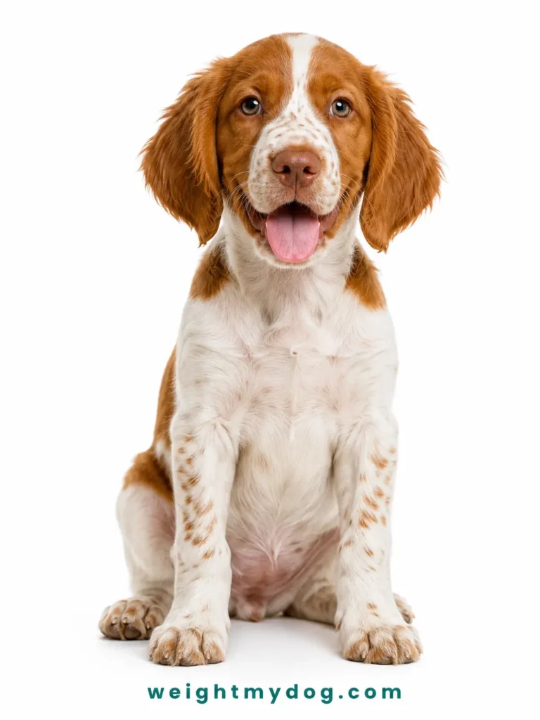 Brittany Spaniel Weight Calculator